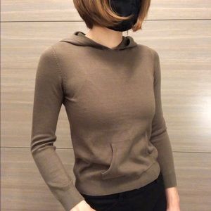 Forever 21 olive green fitted hoodie.